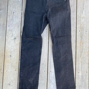 Black Levi 514 Straight Fit Jeans 30/30